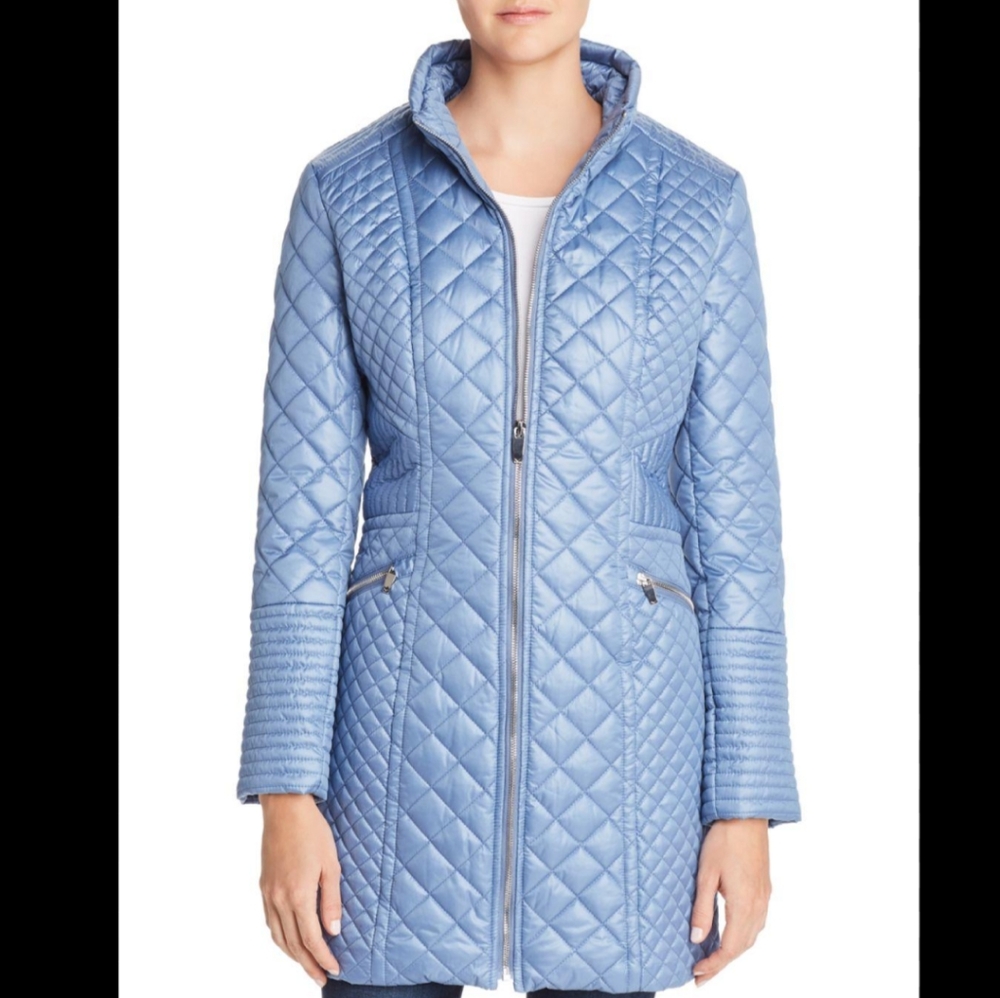 ❄Via Spiga 💎Diamond 💎Quilted Coat NWT Medium